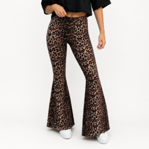 calza leopardo