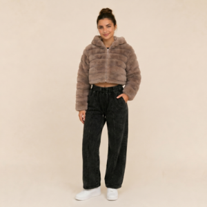 Chaqueta peluda
